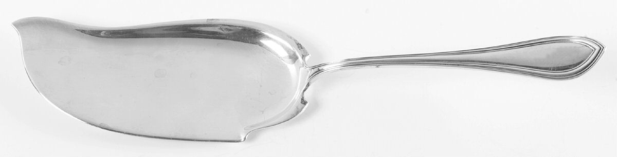 King Philip (Sterling, 1904) Large Solid Fish Serving Knife by Watson-1
