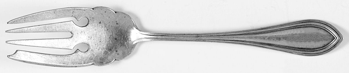 King Philip (Sterling, 1904) Individual Solid Fish Fork by Watson-1