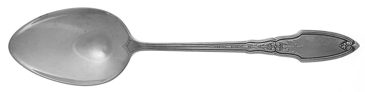 Lady Wellesley (Sterling, 1921) Monogrammed Oval Dessert/Soup Spoon by Watson-1