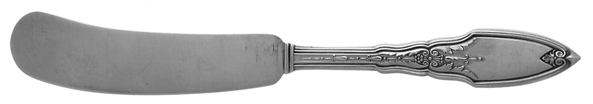 Lady Wellesley (Sterling, 1921) Flat Handle Butter Spreader by Watson-1