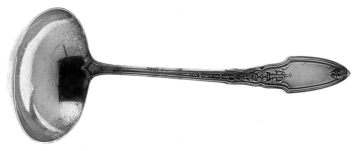 Lady Wellesley (Sterling, 1921) Solid Gravy Ladle by Watson-1