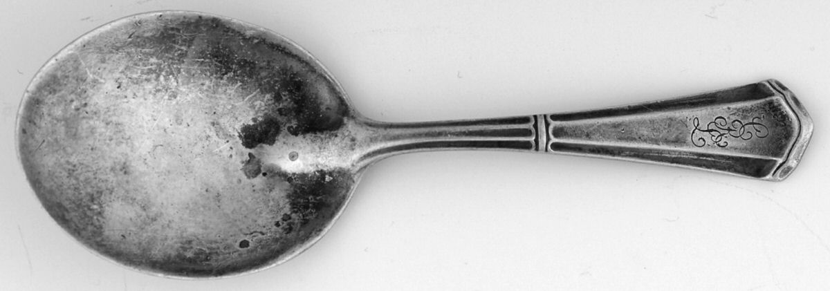 Liberty (Sterling, 1916) Spoon-Baby/Straight Handle by Watson-1