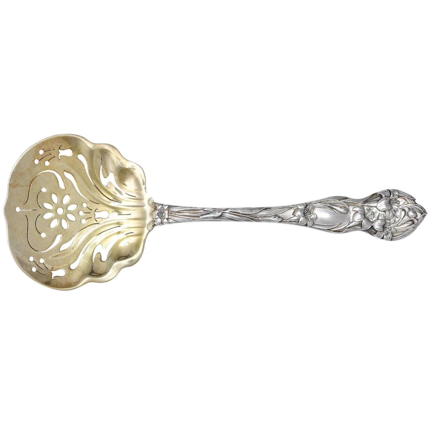 Lily (Sterling, 1902, No Monograms) Small Tomato Server,  Solid Piece by Watson-1