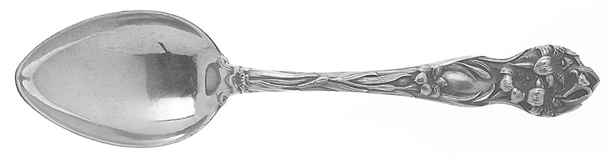 Lily (Sterling, 1902, No Monograms) Demitasse Spoon by Watson-1