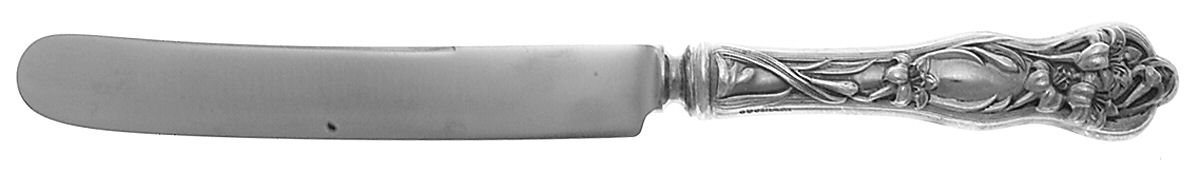 Lily (Sterling, 1902, No Monograms) Old French Hollow Knife with Bolster by Watson-1