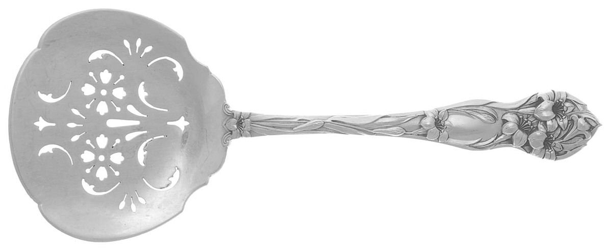 Lily (Sterling, 1902, No Monograms) Tomato Server, Solid Piece by Watson-1