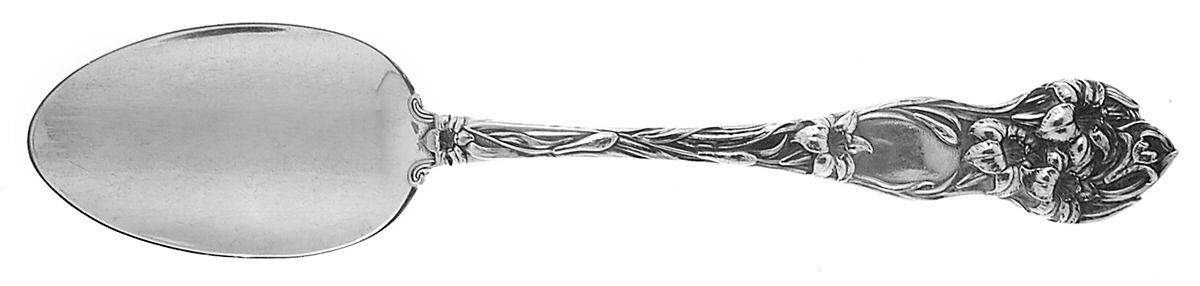 Lily (Sterling, 1902, No Monograms) Tablespoon (Serving Spoon) by Watson-1