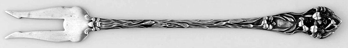 Lily (Sterling, 1902, No Monograms) Olive Fork by Watson-1