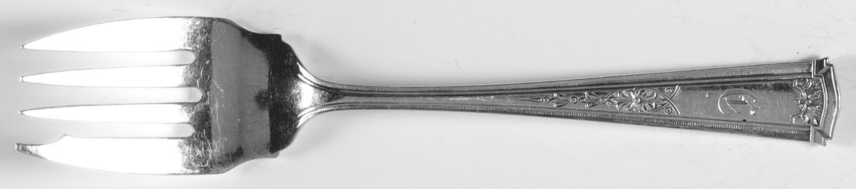 Martha Hilton (Sterling, 1914) Pastry Fork by Watson-1