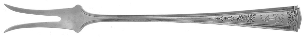 Martha Hilton (Sterling, 1914) Two-Tine Butter Pick by Watson-1
