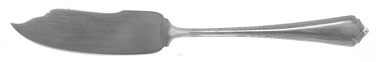 Marlborough (Sterling, 1918) Flat Handle Master Butter Knife by Watson-1