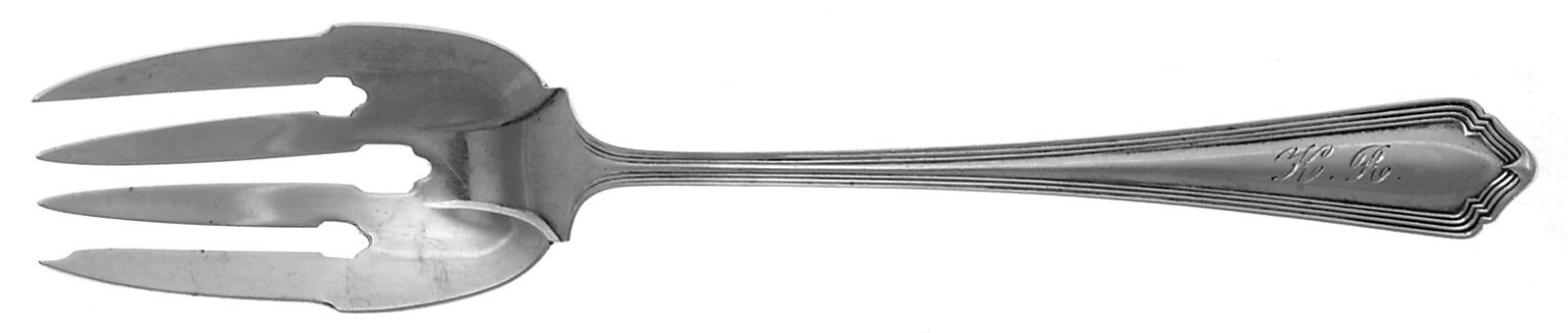 Marlborough (Sterling, 1918) Fork-Cold Meat/Servg-Sm/Solid by Watson-1