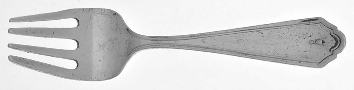 Martha Washington (Sterling, 1912) Small Baby Fork by Watson-1