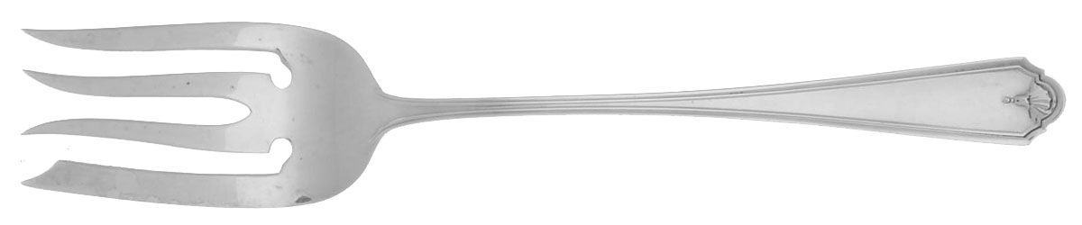 Martha Washington (Sterling, 1912) Large Chipped Beef Fork by Watson-1