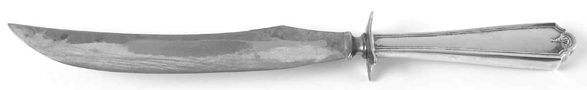 Martha Washington (Sterling, 1912) Large Stainless Blade Roast Carving Knife by Watson-1