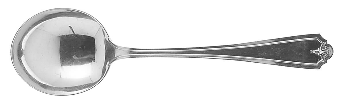 Martha Washington (Sterling, 1912) Round Bowl Soup Spoon (Gumbo) by Watson-1