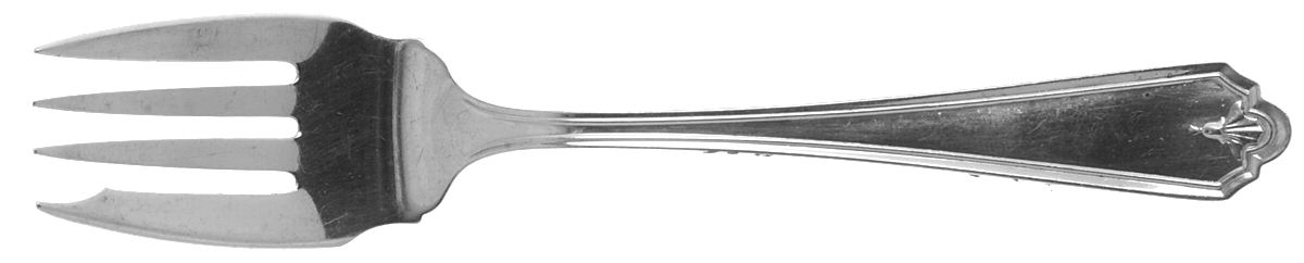 Martha Washington (Sterling, 1912) Pastry Fork by Watson-1