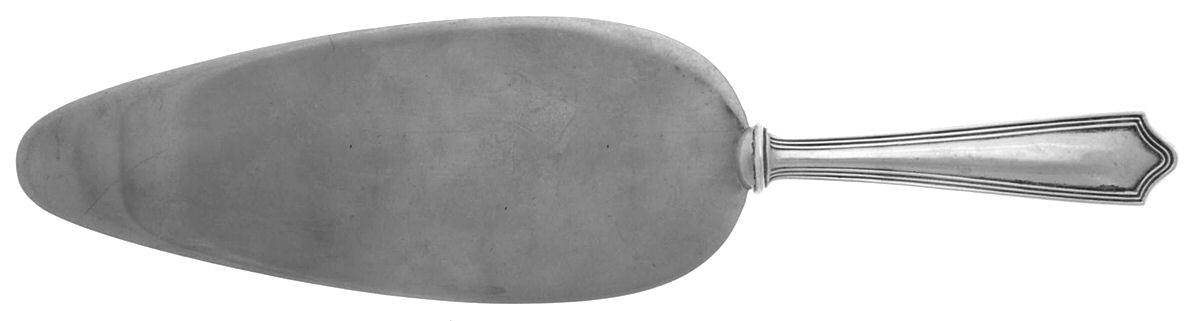 Mayflower (Sterling, 1914) Pie Server with Silverplate Blade by Watson-1