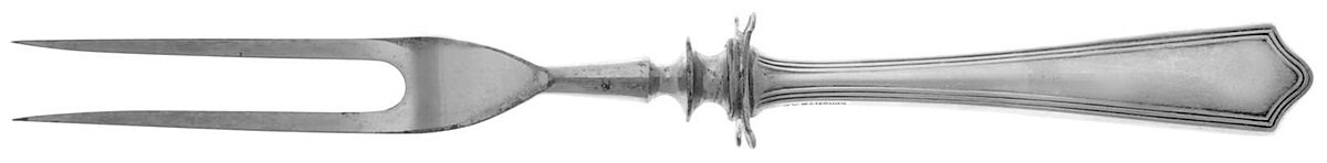 Mayflower (Sterling, 1914) Small Steak Carving Fork with Stainless Prongs by Watson-1