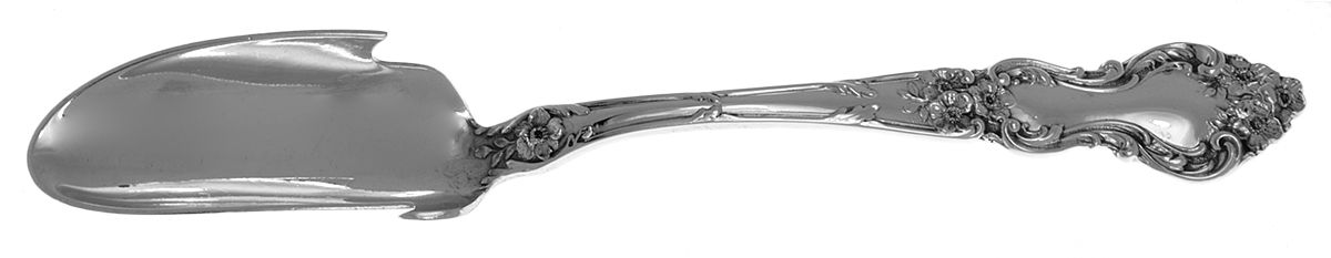 Meadow Rose (Sterling, 1907, No Monos) Solid Cheese Scoop by Wallace Silver-1