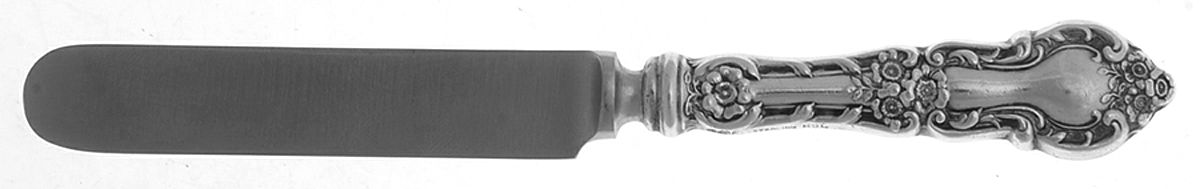 Meadow Rose (Sterling, 1907, No Monos) Baby Knife with Stainless Blade by Wallace Silver-1