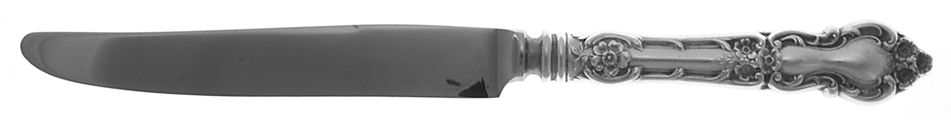 Meadow Rose (Sterling, 1907, No Monos) New French Hollow Knife with Bolster by Wallace Silver-1