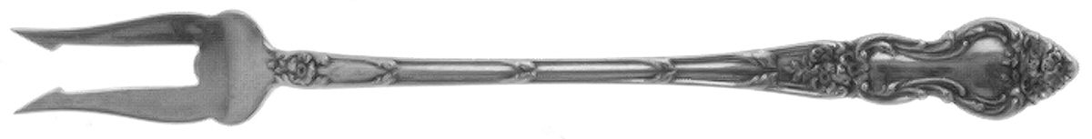 Meadow Rose (Sterling, 1907, No Monos) Olive Fork by Wallace Silver-1