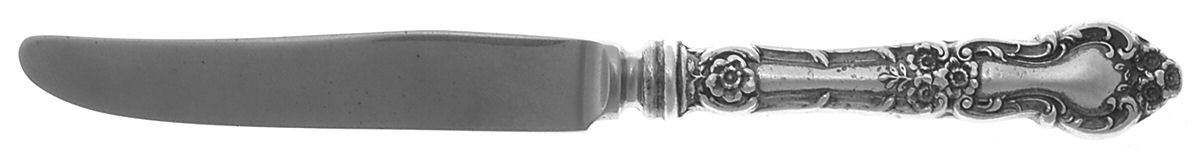 Meadow Rose (Sterling, 1907, No Monos) Hollow Handle Youth Knife by Wallace Silver-1