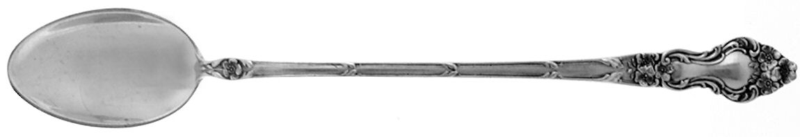 Meadow Rose (Sterling, 1907, No Monos) Iced Tea Spoon by Wallace Silver-1