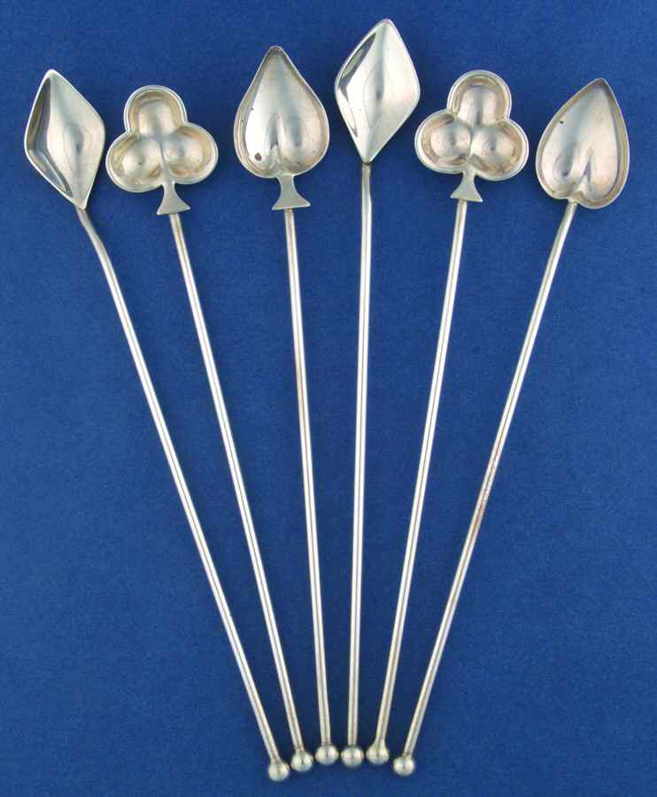 Sterling Hollowware Tea Sipper - Set of 6 by Watson-1
