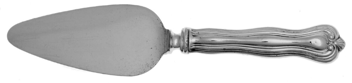Mount Vernon (Sterling, 1907) Cheese Server with Silverplate Blade by Watson-1