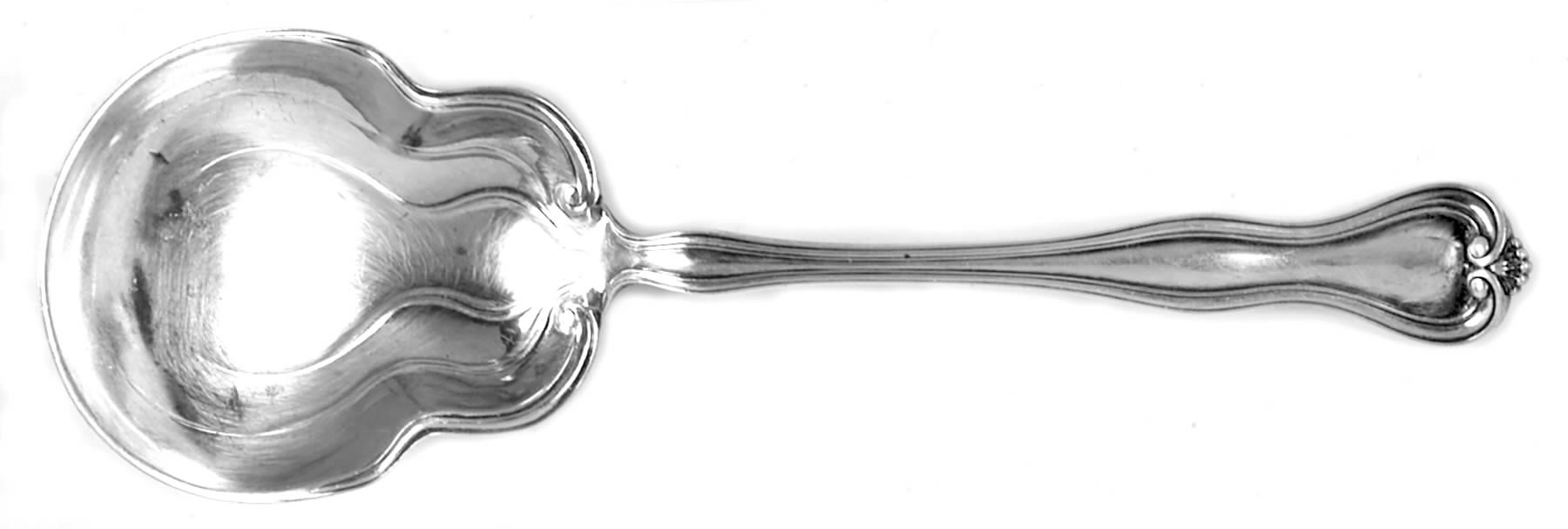Mount Vernon (Sterling, 1907) Small Solid Berry/Casserole Spoon by Watson-1