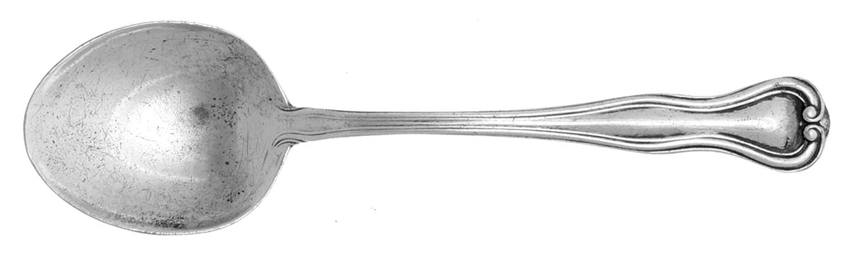 Mount Vernon (Sterling, 1907) Straight Handle Baby Spoon by Watson-1