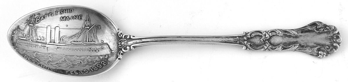 Oakland-Arkeba (Sterling) Souvenir Spoon (Demitasse) by Watson-1