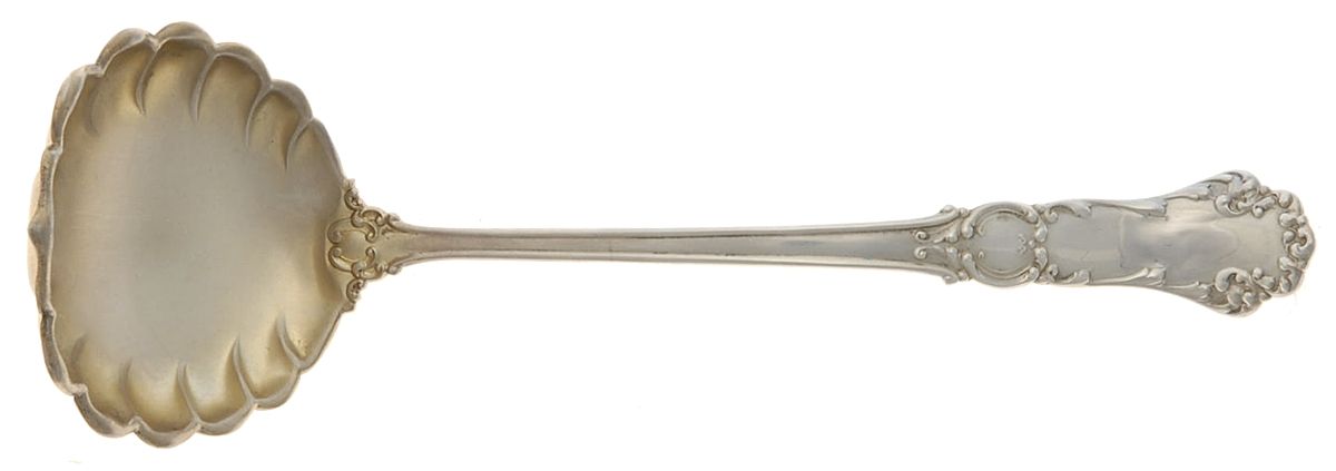 Oakland-Arkeba (Sterling) Solid Piece Cream Ladle by Watson-1