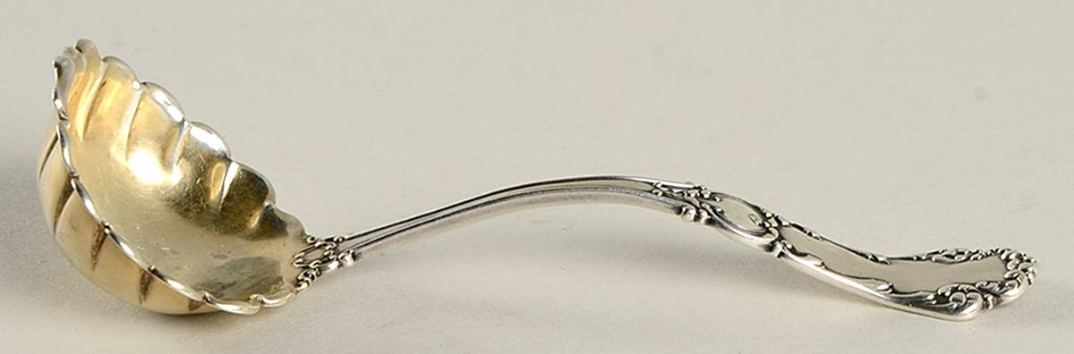 Oakland-Arkeba (Sterling) Ladle-Cream/Solid Piece-Small by Watson-1