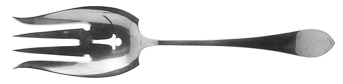 Old Colony (Sterling, 1922) Solid Salad Serving Fork by Watson-1