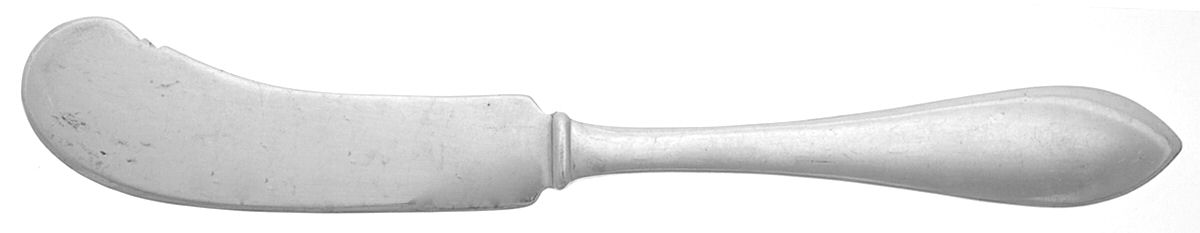 Old Colony (Sterling, 1922) Flat Handle Butter Spreader by Watson-1