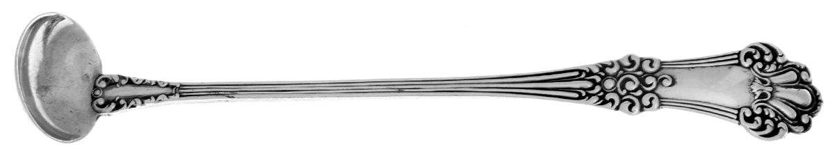 Olympia (Sterling, 1903, No Monogram) Mustard Spoon by Watson-1