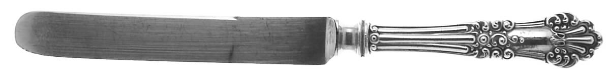 Olympia (Sterling, 1903, No Monogram) Old French Hollow Knife with Bolster by Watson-1
