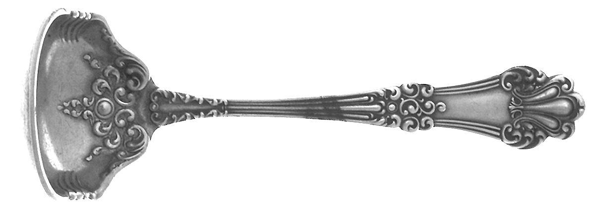 Olympia (Sterling, 1903, No Monogram) Ladle-Cream/Solid Piece-Small by Watson-1