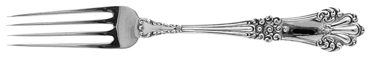 Olympia (Sterling, 1903, No Monogram) Fork by Watson-1