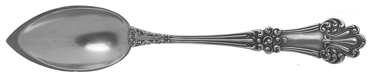 Olympia (Sterling, 1903, No Monogram) Fruit/Orange Spoon by Watson-1