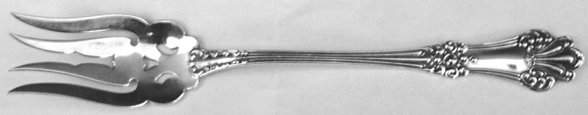 Olympia (Sterling, 1903, No Monogram) Individual Salad Fork by Watson-1