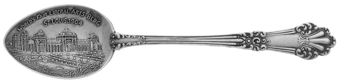 Olympia (Sterling, 1903, No Monogram) Souvenir Spoon (Demitasse) by Watson-1