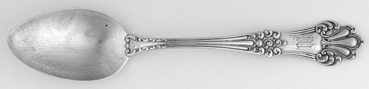 Olympia (Sterling, 1903, No Monogram) Dessert/Oval Soup Spoon by Watson-1