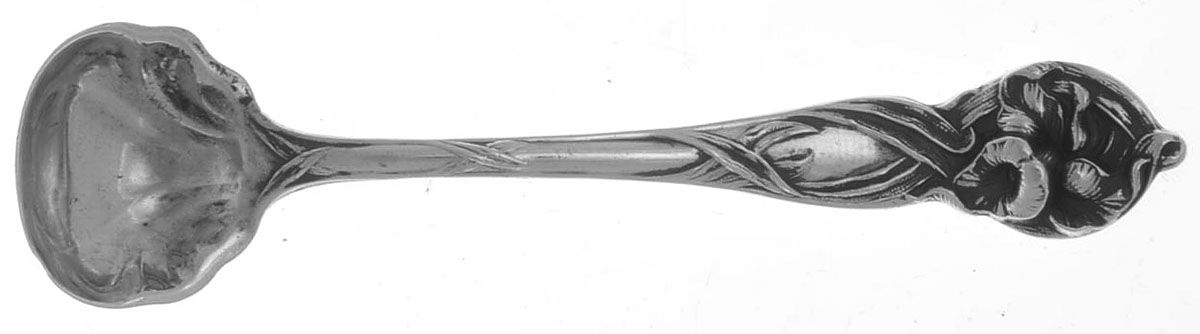 Orchid (Sterling, 1903) Master Salt Spoon by Watson-1