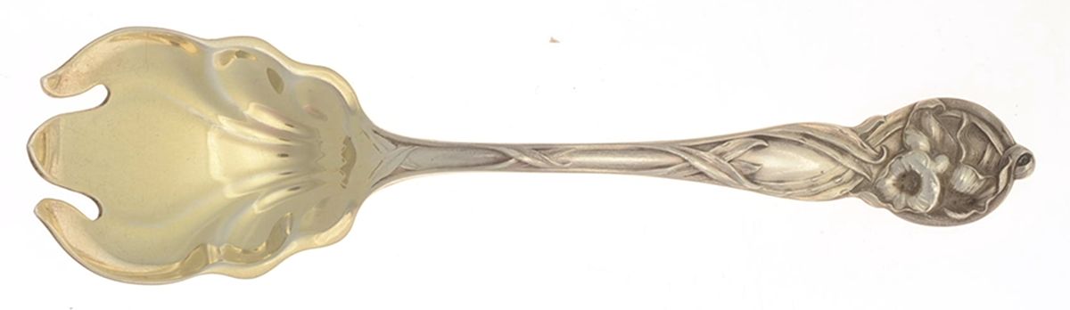 Orchid (Sterling, 1903) Ice Cream Fork by Watson-1