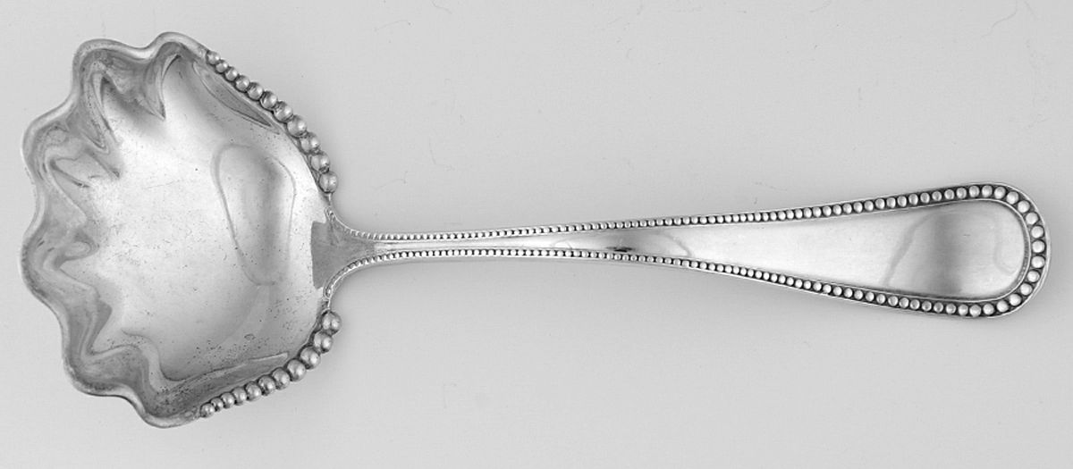 Plymouth (Sterling 1905-1920) Small Gravy Ladle, Solid Piece by Watson-1