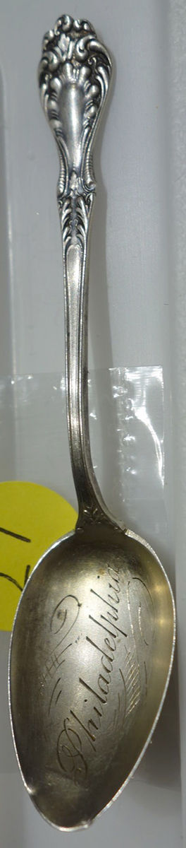 Princess (Sterling, 1900) Souvenir Spoon (Five O'Clock Spoon) by Watson-1